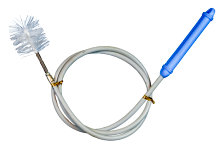 Rensefix afløbsrenser m/børste Ø6 mm x 1 meter